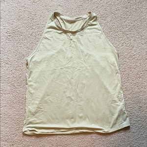 Light Green High-Neck Women's Tank Top